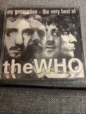 theWHO "My Generation - The Very Best Of" CD - Black & White Cover